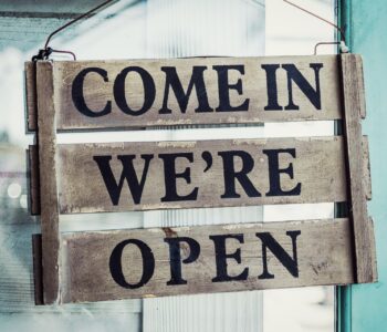 We're Open to serve you.